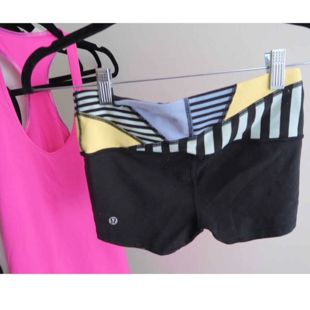 Lululemon active wear running / workout shorts